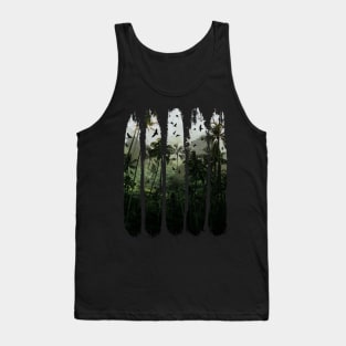 Palm Trees and Tropical Forest Tank Top